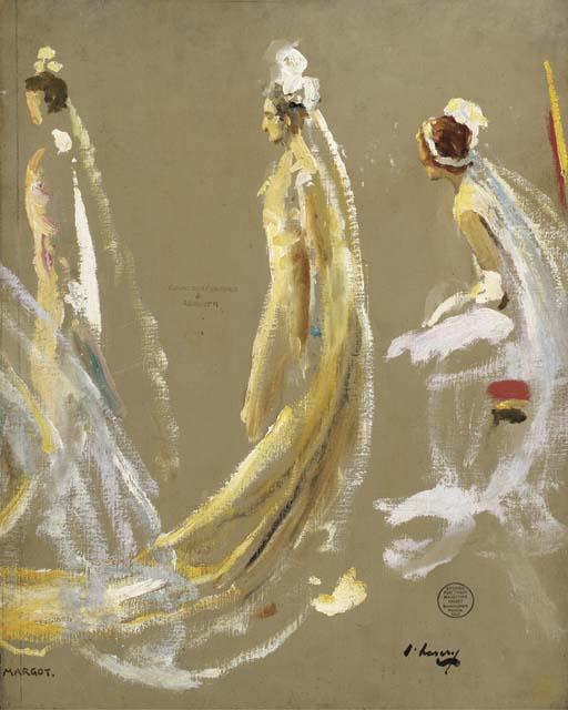 The Countess Of Oxford And Asquith, Study — Sir John Lavery