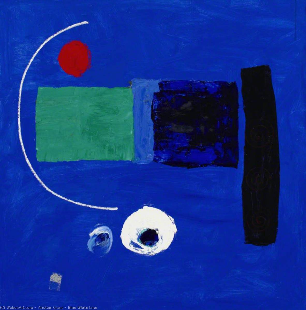Blue White Line — Alistair Grant