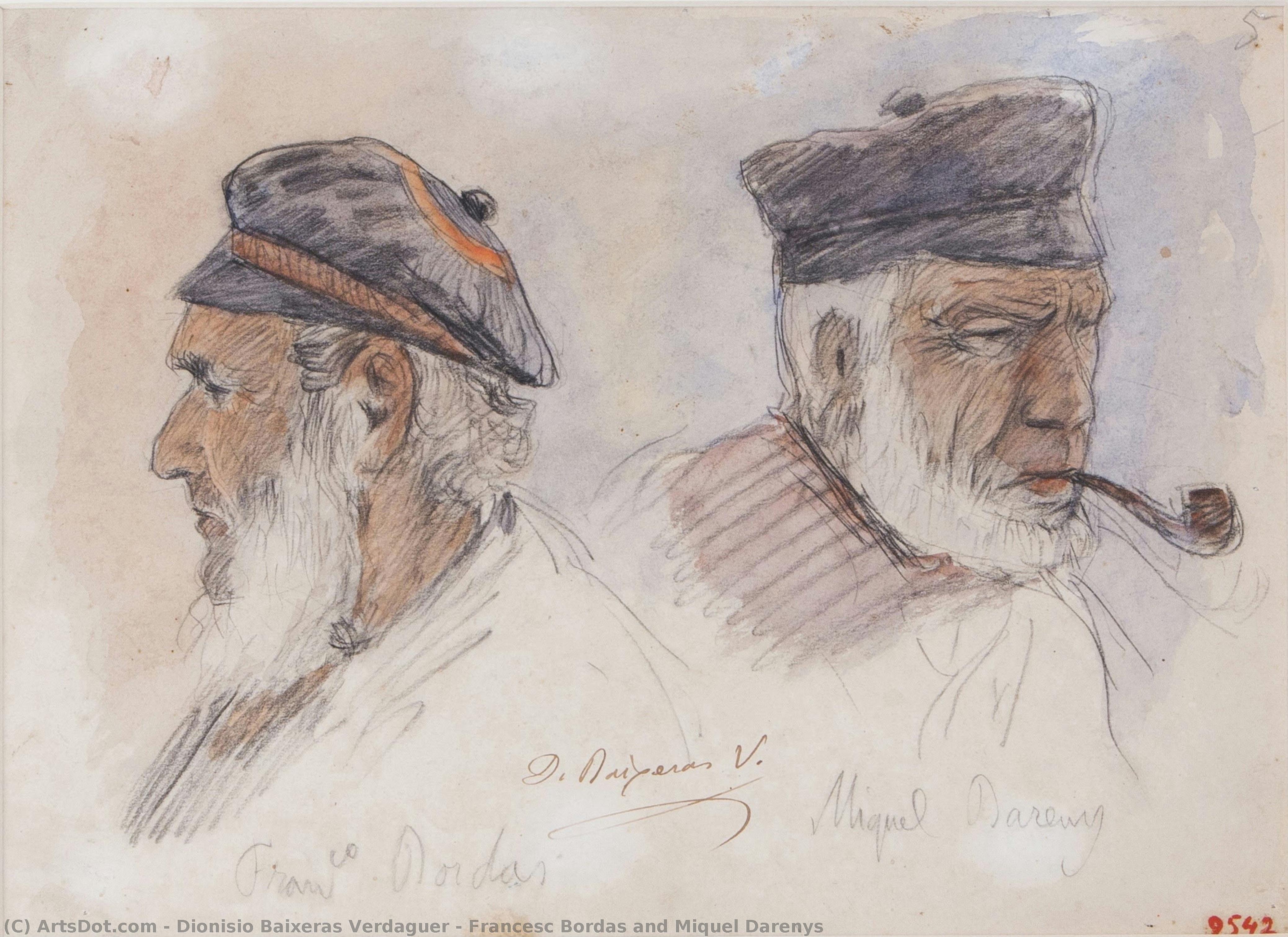 Francesc Bordas And Miquel Darenys — Dionisio Baixeras Verdaguer