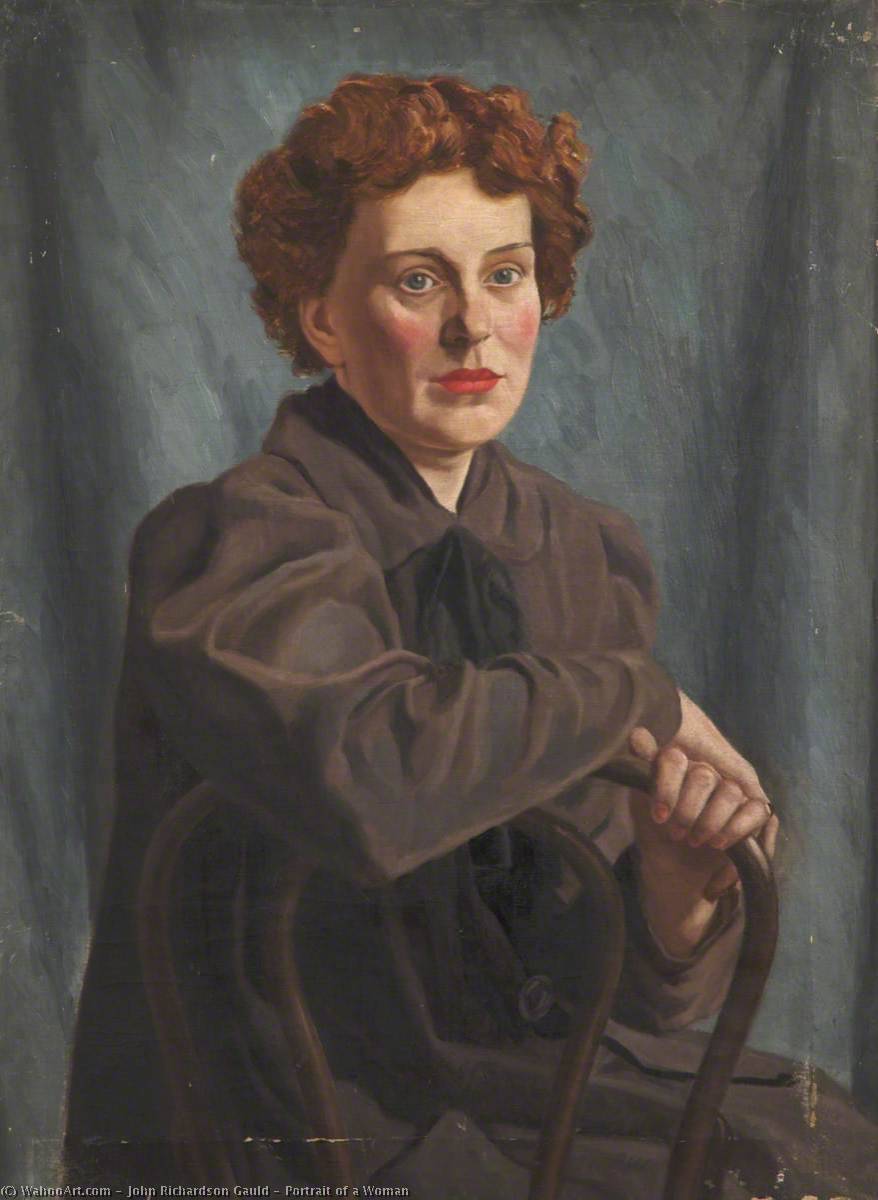 Portrait Of A Woman — John Richardson Gauld