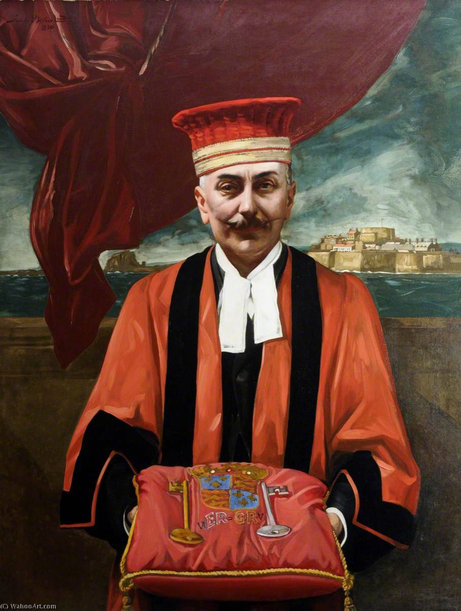 Edmund Toulmin Nicolle (1868–1929), Vicomte Du Roi — John Saint Helier Lander