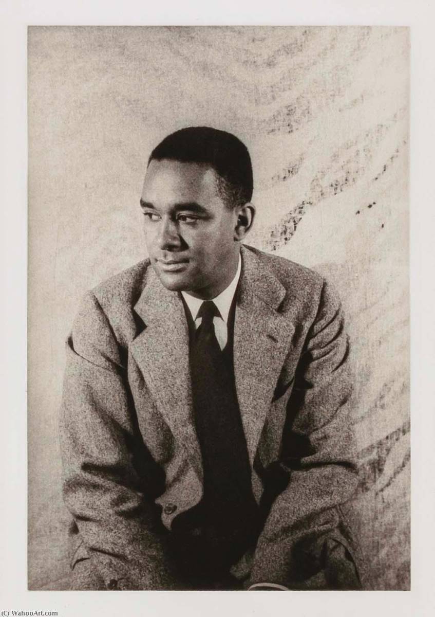 Richard Wright, From The Portfolio O Write My Name American Portraits, Harlem Heroes — Carl Van Vechten