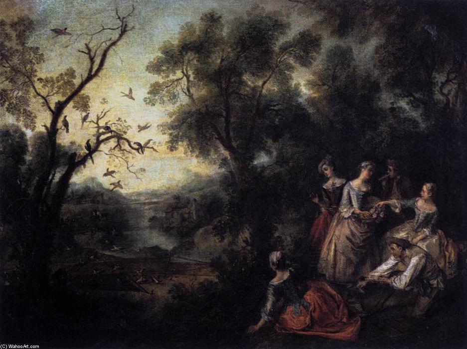 Frühling — Nikolaus Lancret