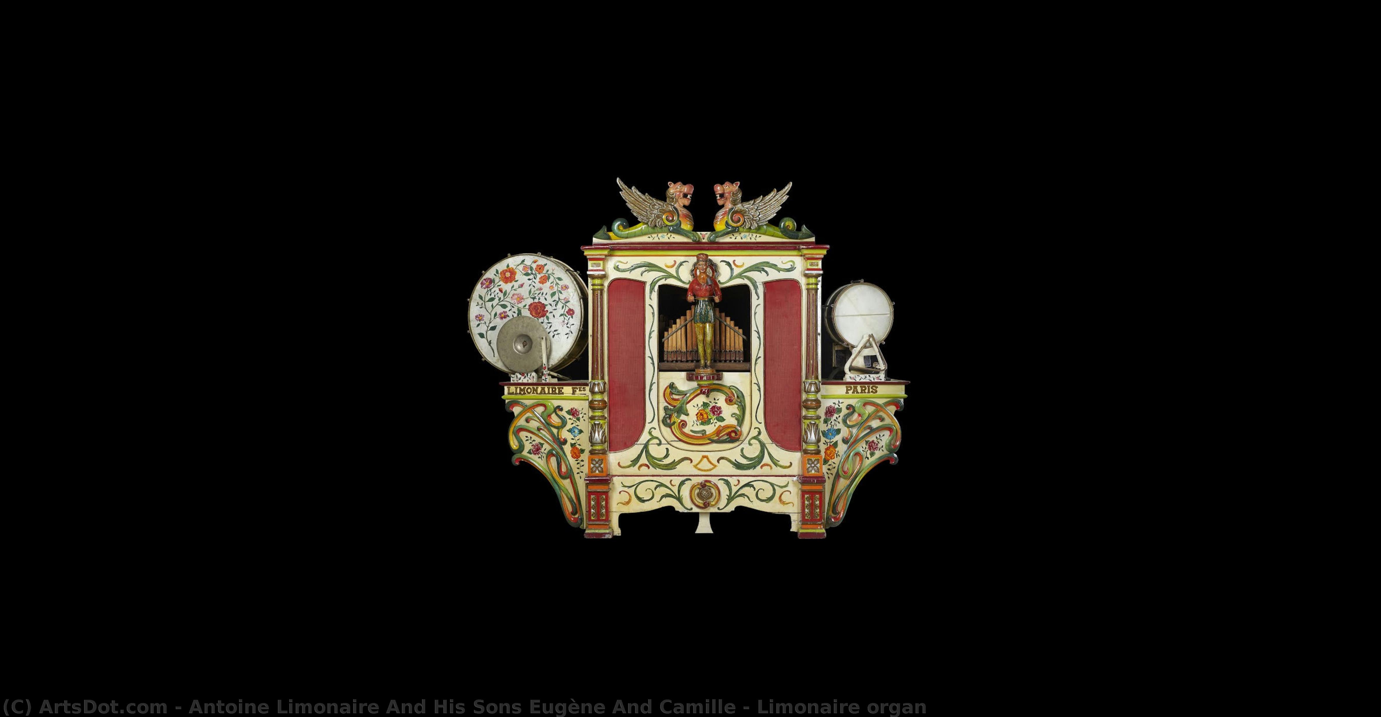 Limonaire Organ — Antoine Limonaire And His Sons Eugène And Camille