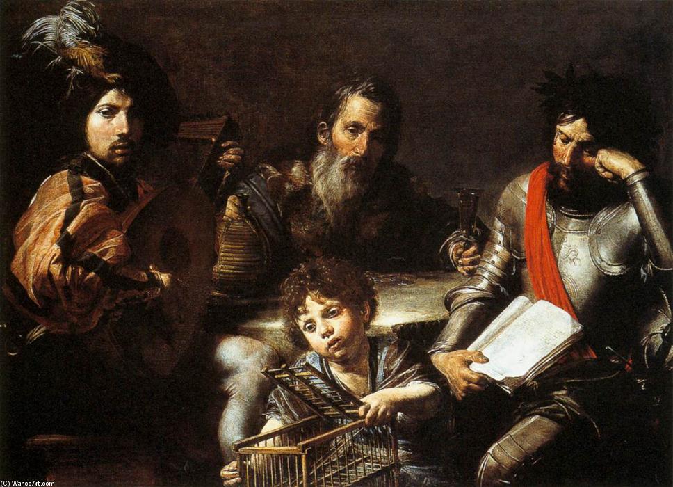 The Four Ages Of Man — Valentin De Boulogne
