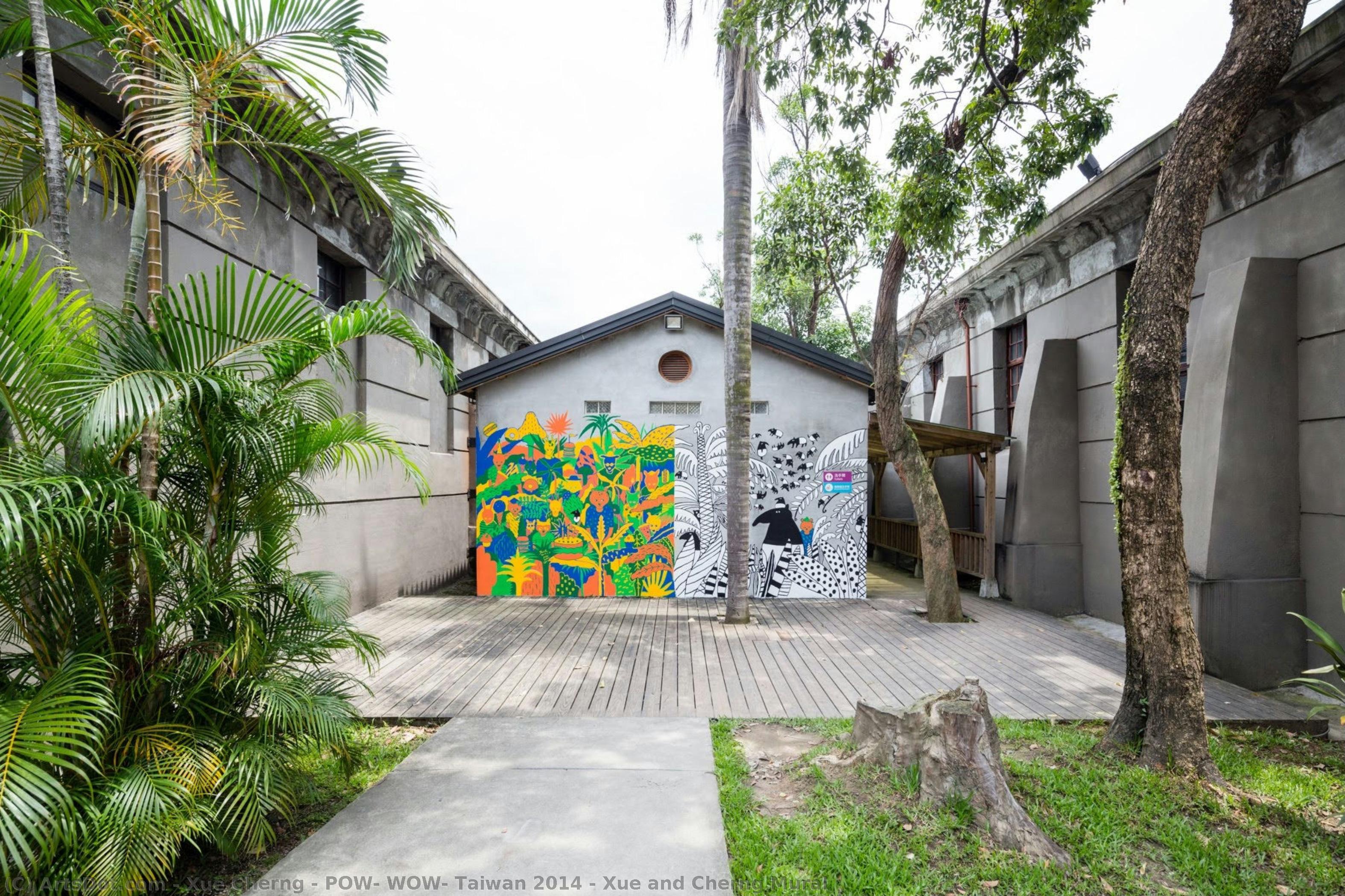 Pow! Wow! Taiwan 2014 - Xue And Cherng Mural — Xue Cherng