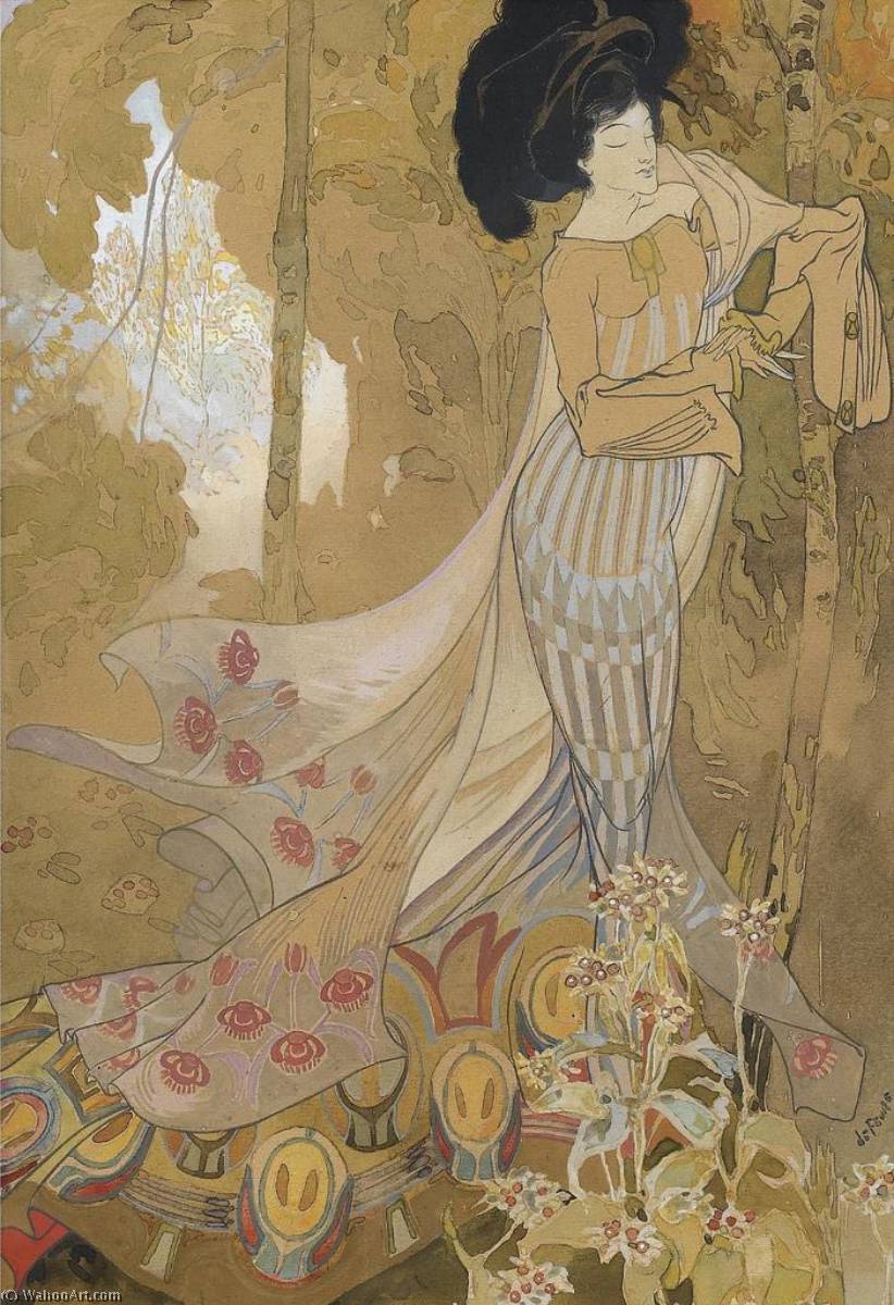 Fleurs D'automne — Georges De Feure