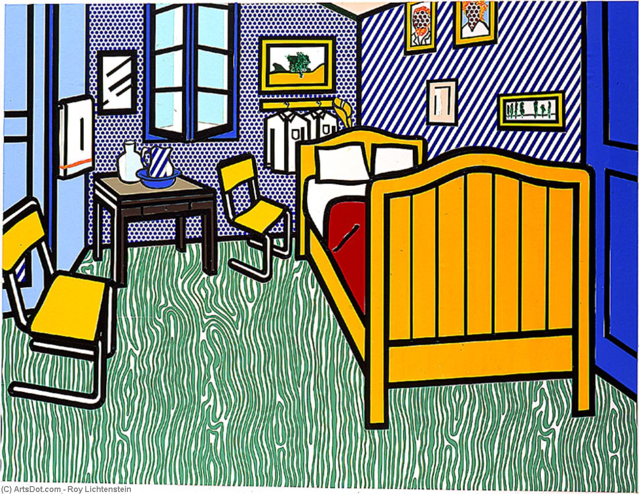 Bedroom At Arles — Рой Лихтенштейн