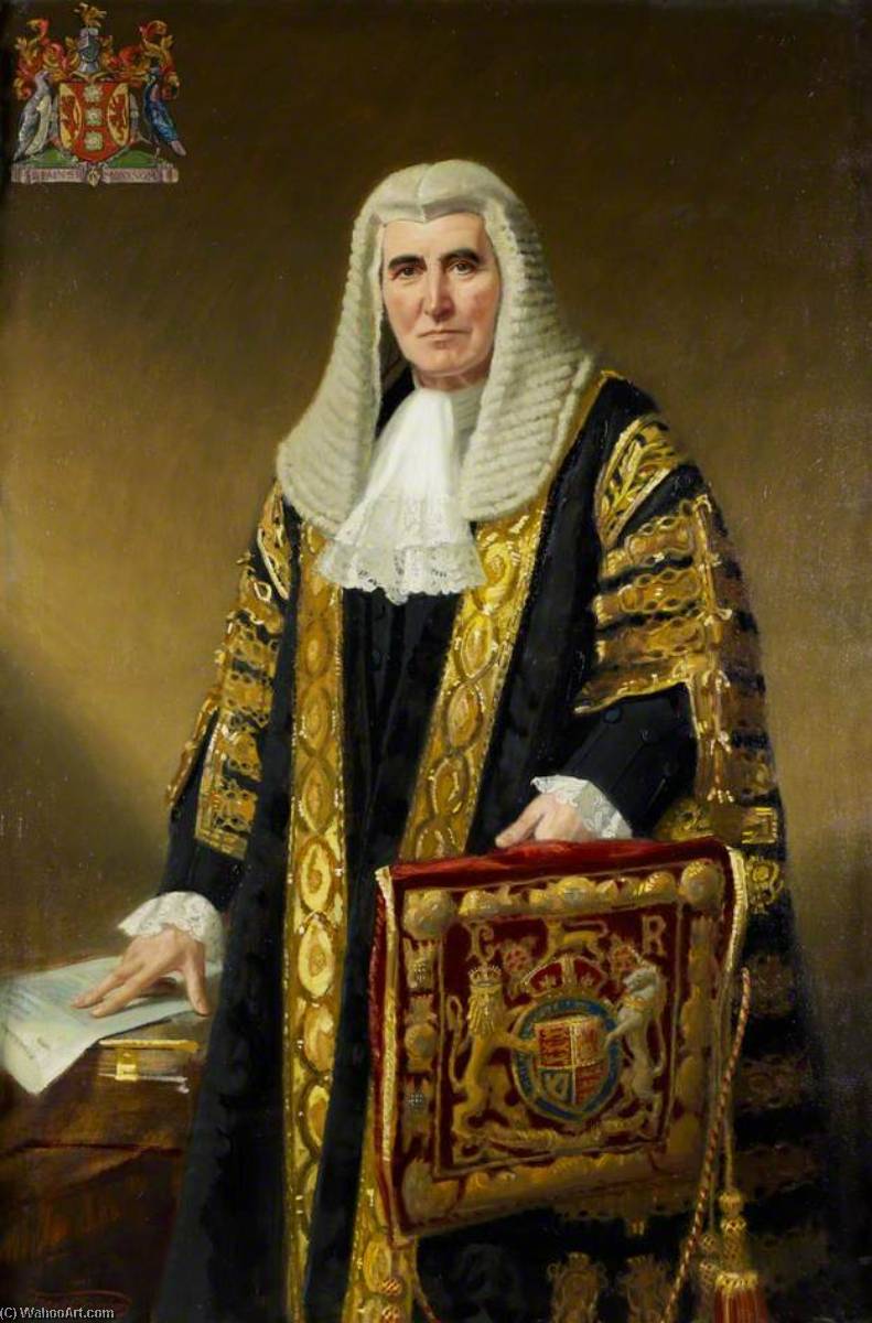 John Simon, 1st Viscount Simon (1873–1954), Lord Chancellor — フランク・o・ソールズベリー