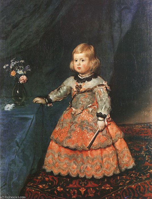 The Infanta Margarita, Oil On Canvas, Art Hi — Diego Velázquez