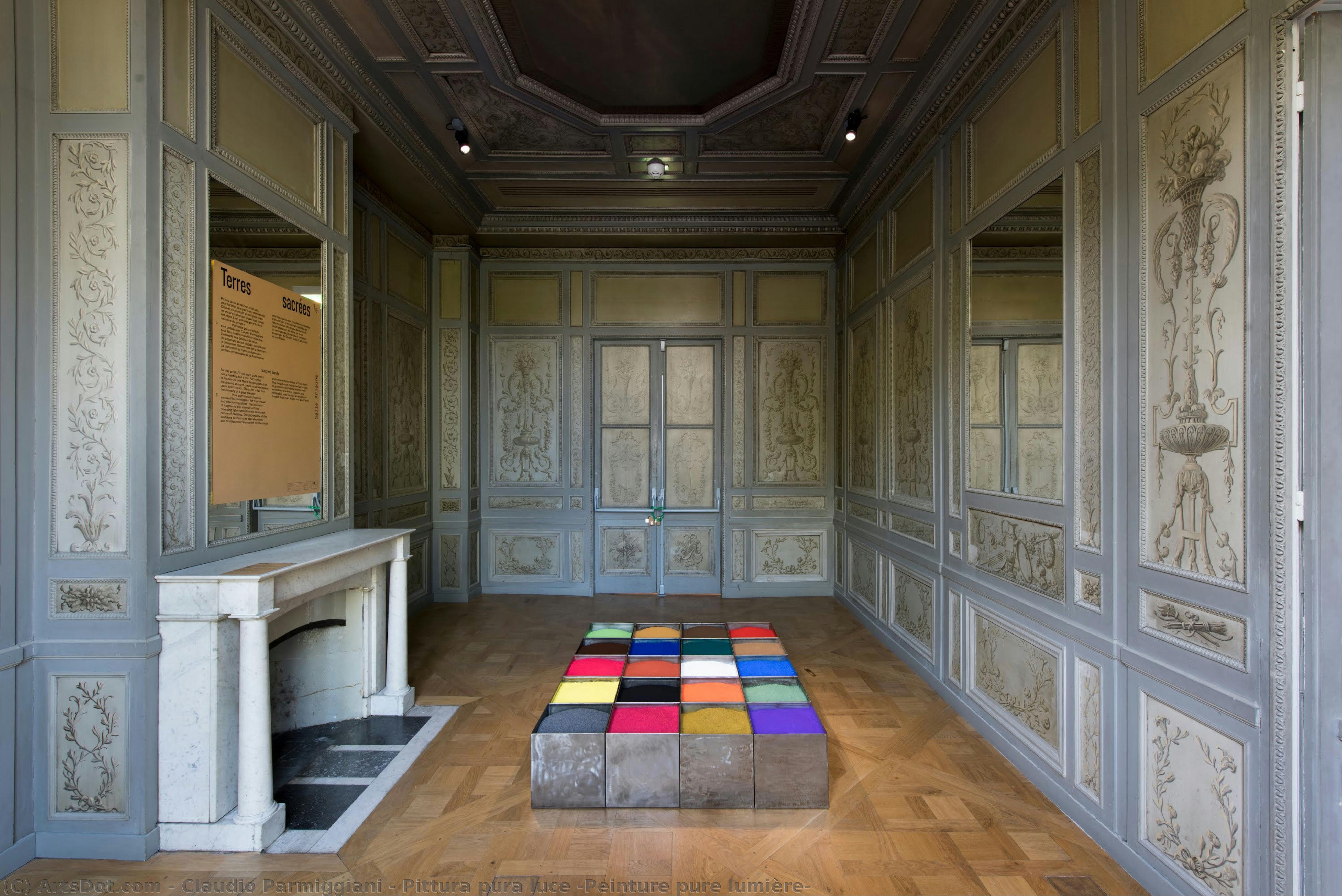 Pittura Pura Luce (peinture Pure Lumière) — Claudio Parmiggiani