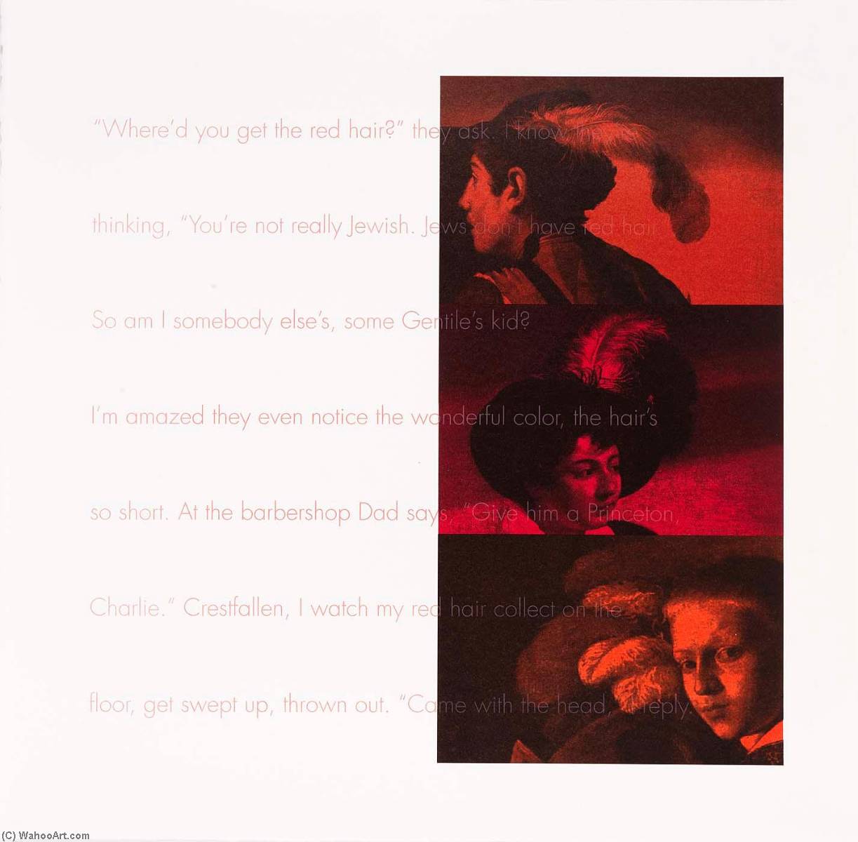 Where'd You Get The Red Hair, From The Portfolio Red Read — Ken Aptekar