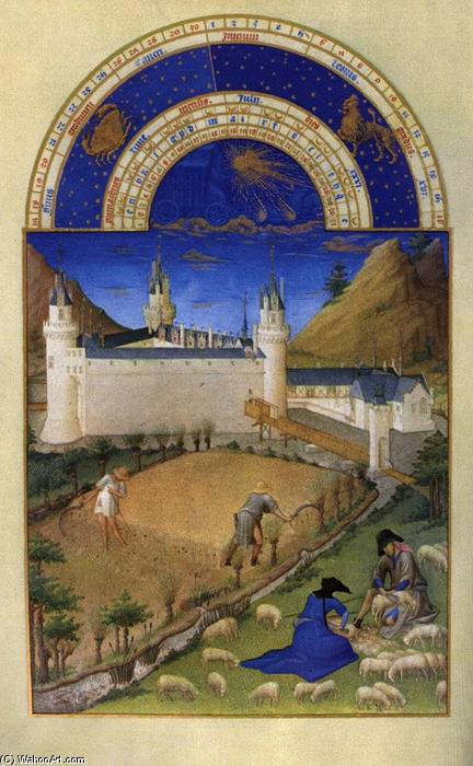 Les Très Riches Heures Du Duc De Berry: Juillet (july) — Limburgische Brüder