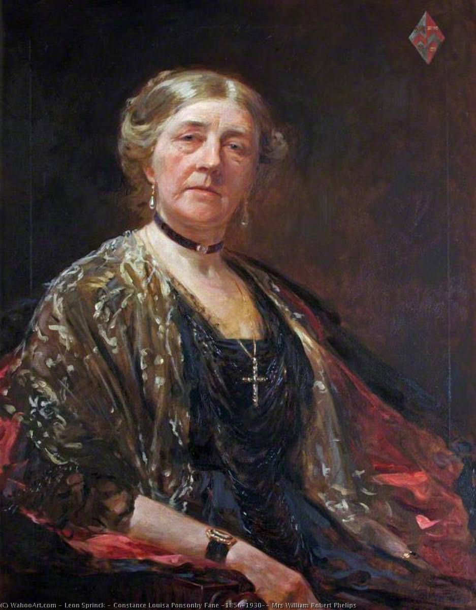 Constance Louisa Ponsonby Fane (1856–1930), Mrs William Robert Phelips — Leon Sprinck