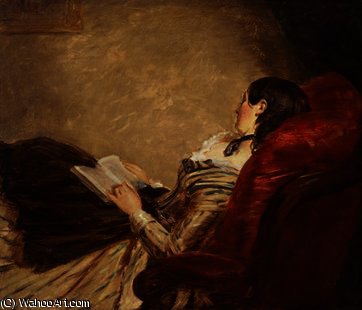 Sketch Of The Artist's Wife Asleep In A Chair — William Powell Frith