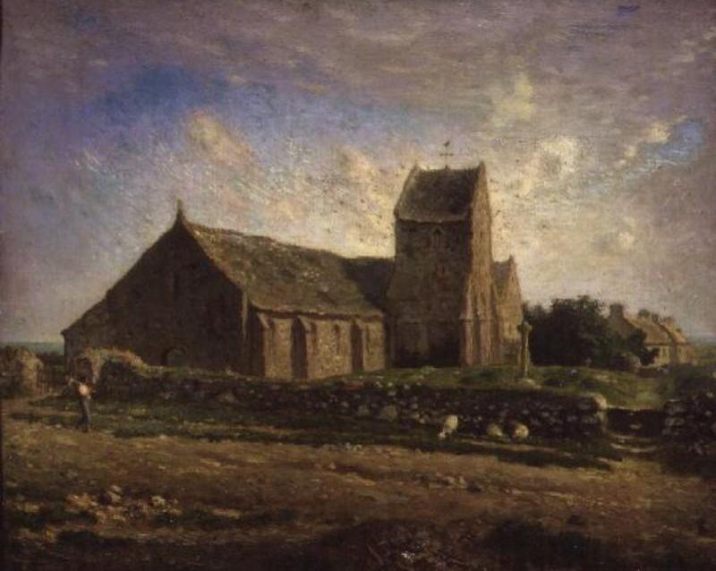 Die Kirche Von Greville — Jean-françois Millet