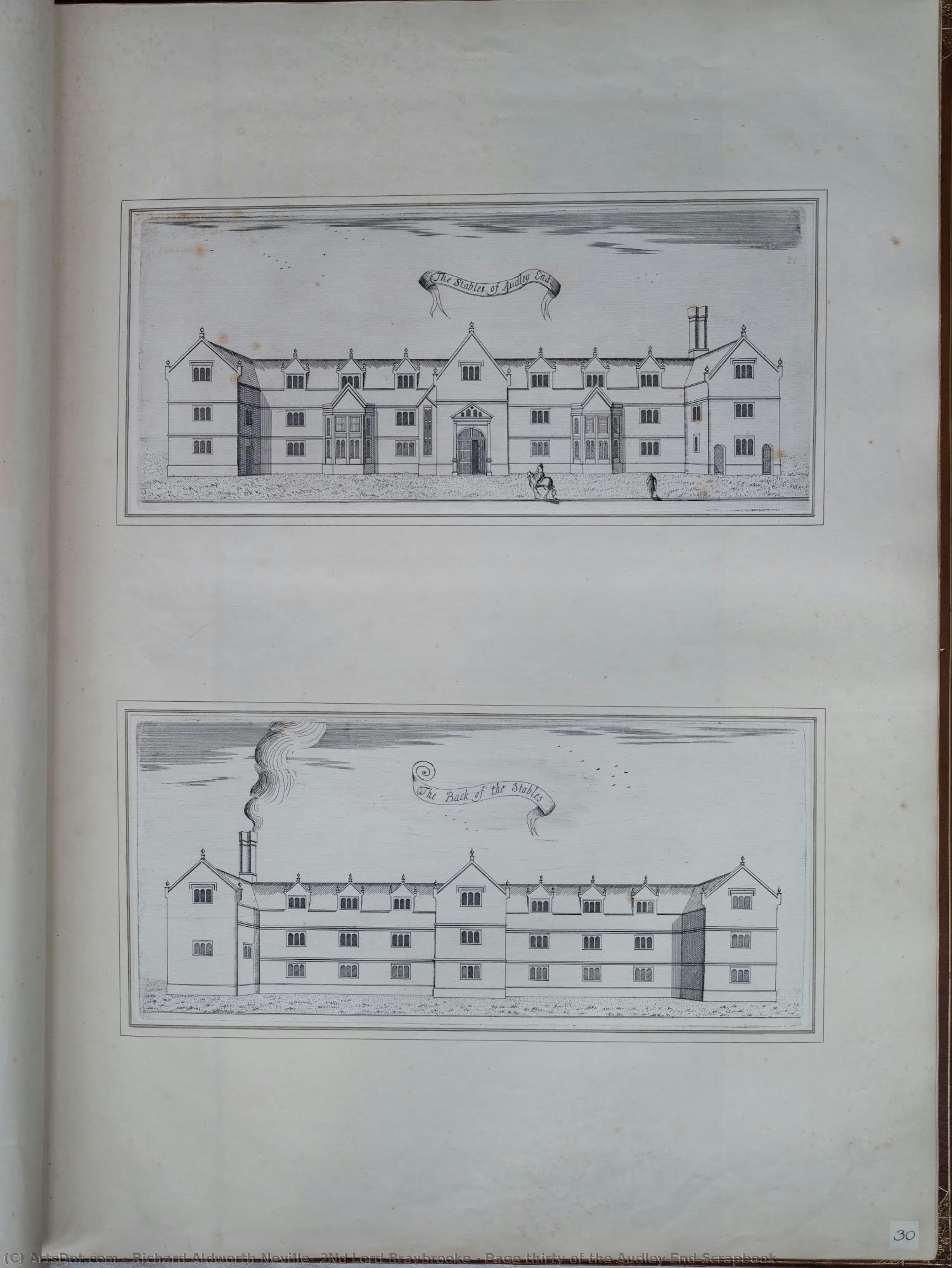 Page Thirty Of The Audley End Scrapbook — Richard Aldworth Neville, 2nd Lord Braybrooke