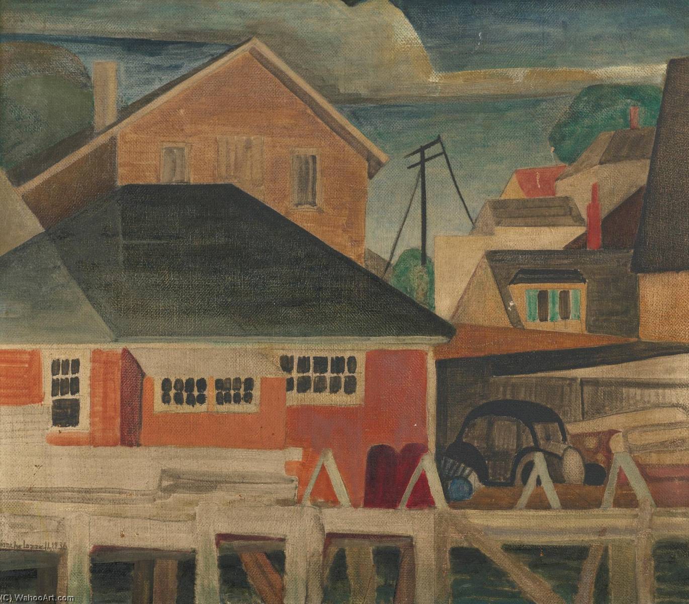 Lumber Wharf — Бланш Лаззелл