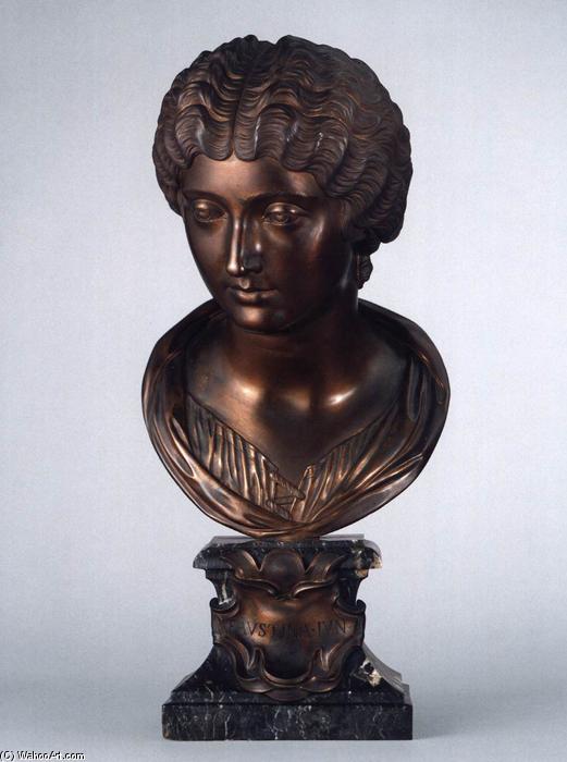 Bust Of Faustina The Younger — Massimiliano Soldani-benzi