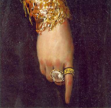 Duquesa De Alba, Detalle 2, España — Francisco José De Goya Y Lucientes