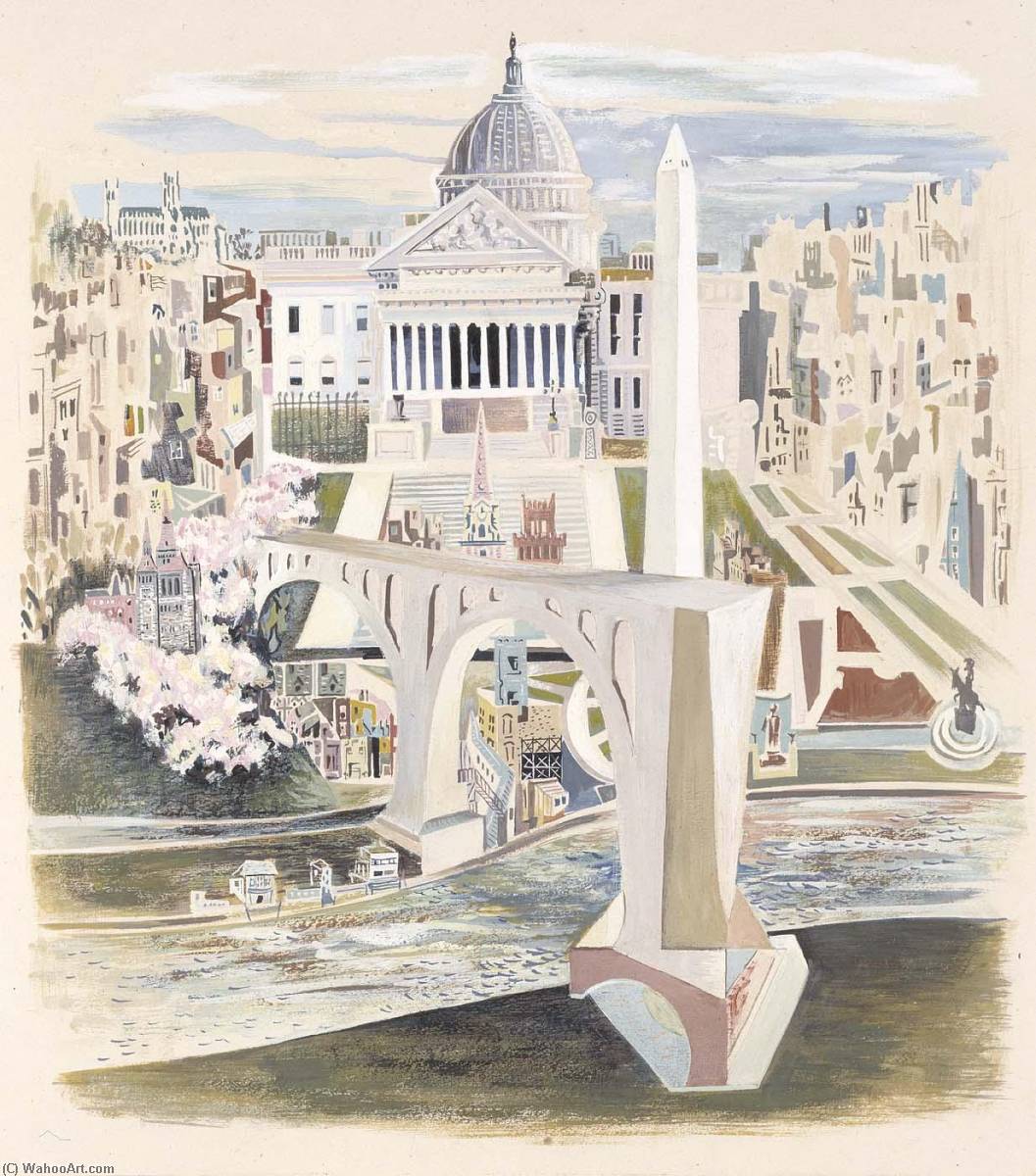 District Of Columbia, From The United States Series — James F Minnicks