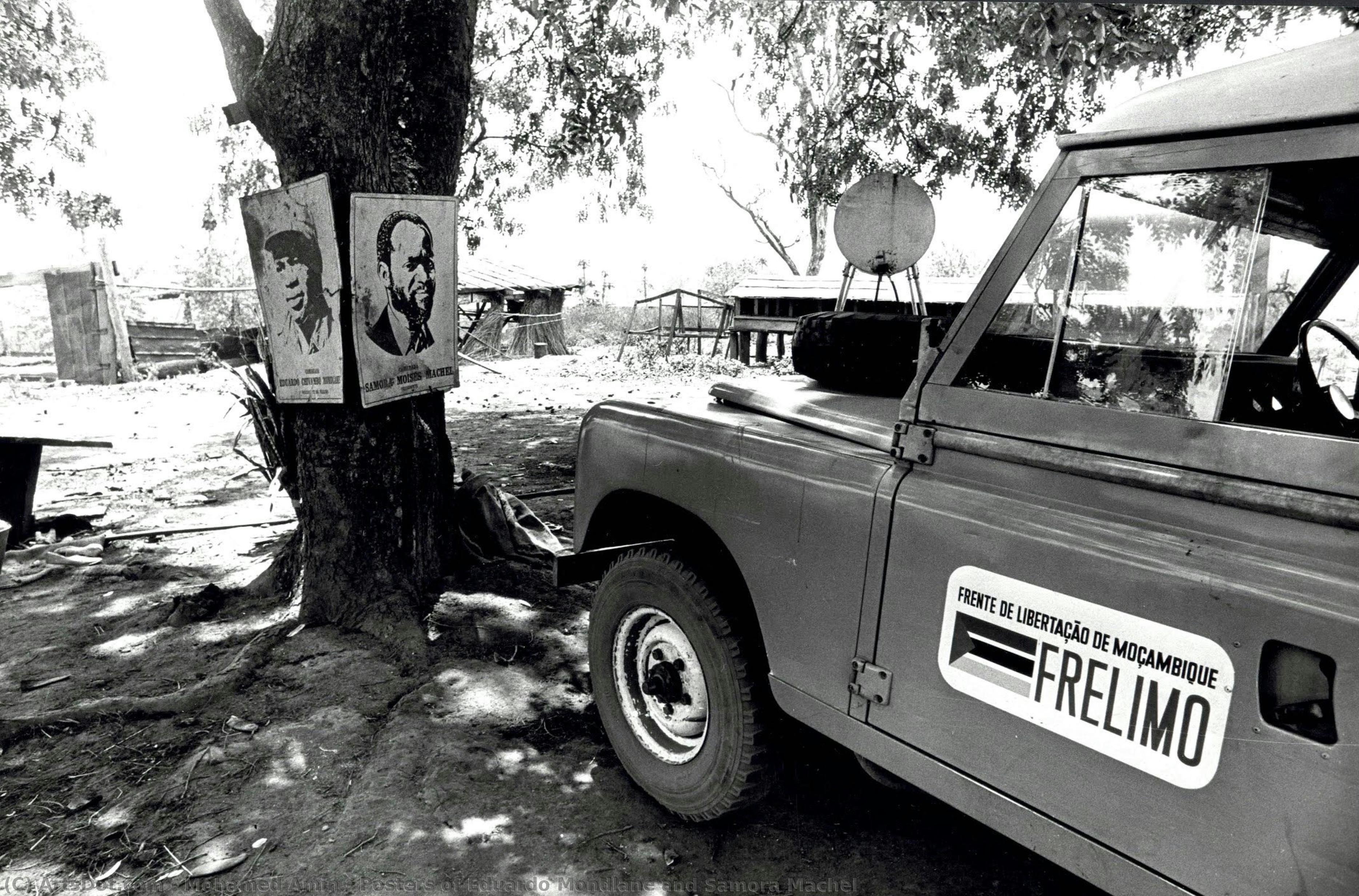 Posters Of Eduardo Mondlane And Samora Machel — Mohamed Amin