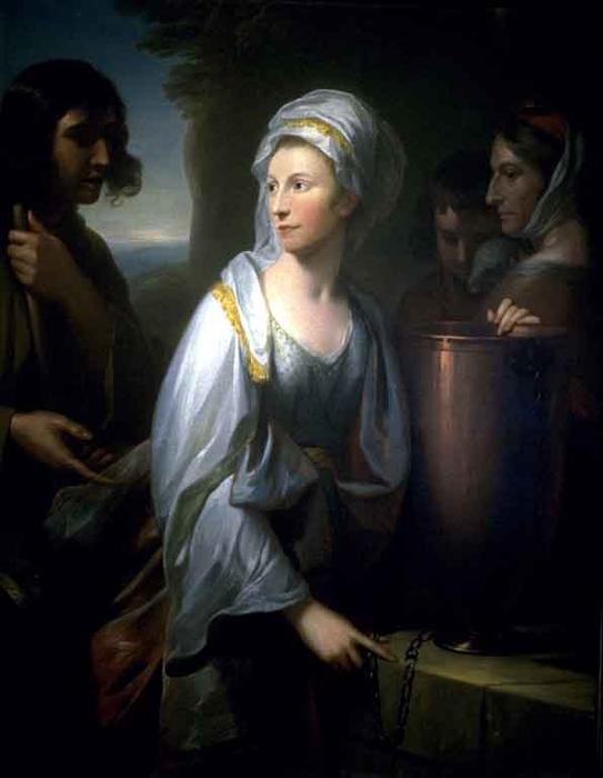 Mary; Wife Of Henry Thompson Of Kirby Hall As Rebecca At The Well — Benjamin West