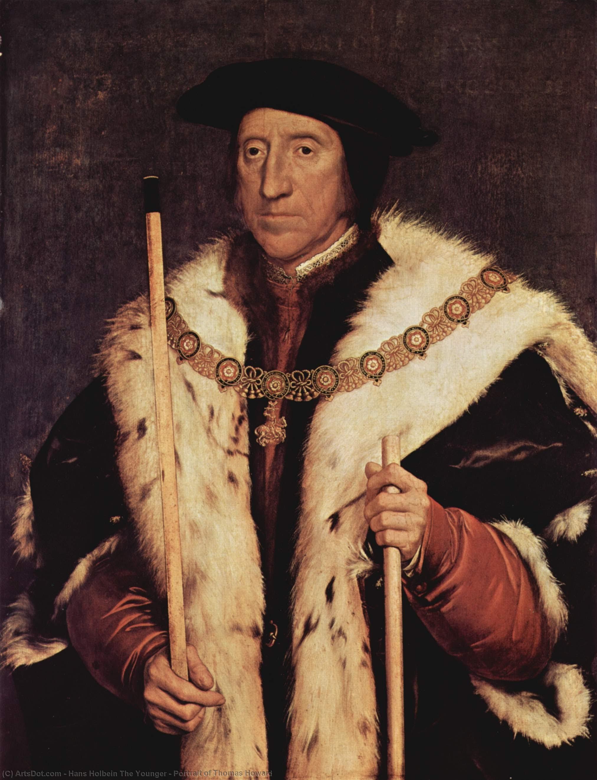 Porträt Von Thomas Howard — Hans Holbein Der Jüngere