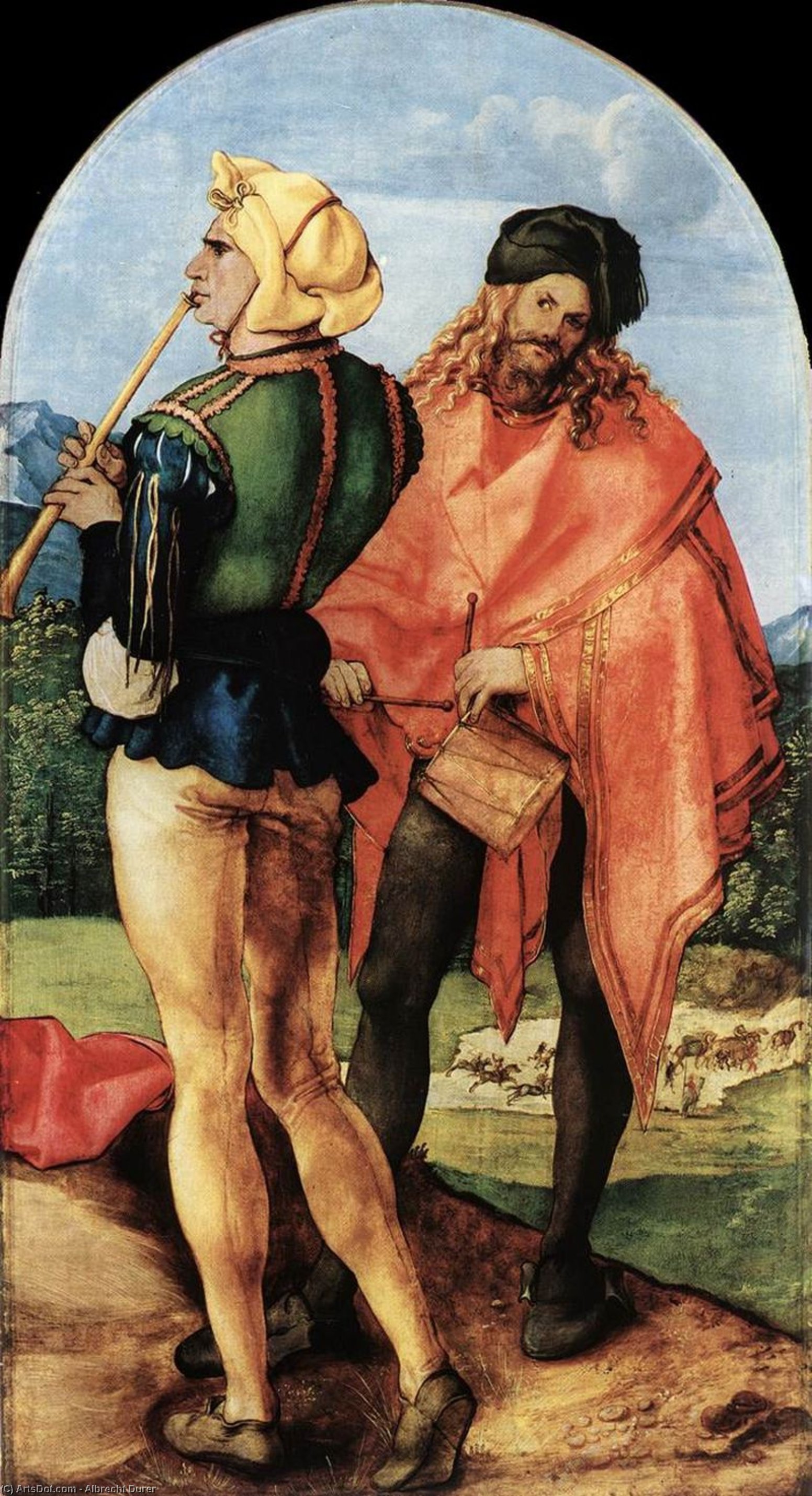 Two Musicians — Albreht Direr