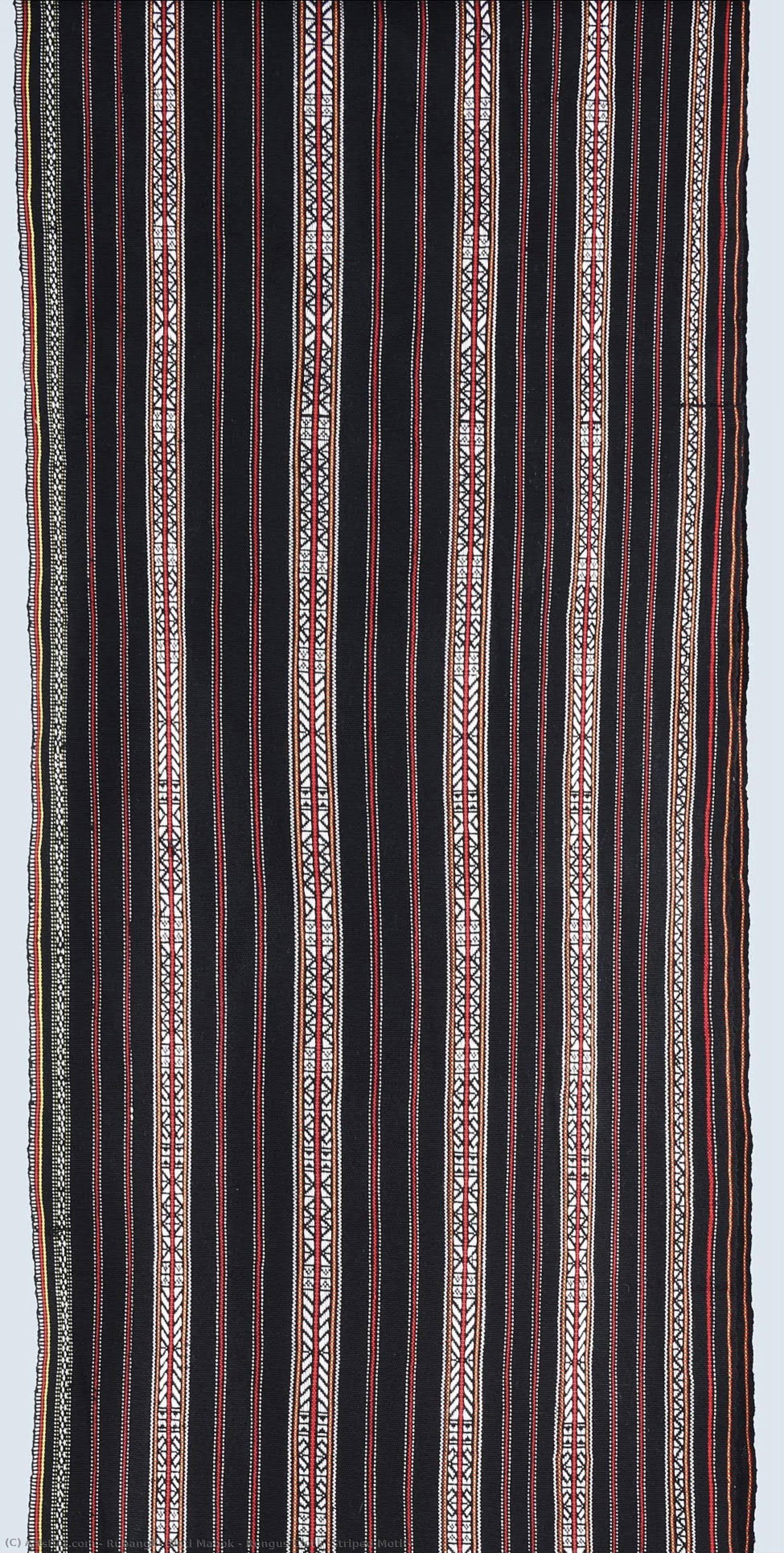 Rungus Cloth (striped Motif) — Rubangki Binti Mabok