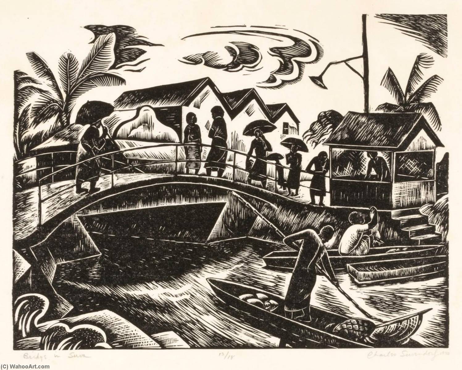 Bridge In Suva — Charles Surendorf