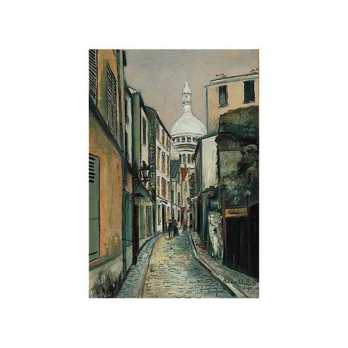 Rue Saint-rustique 2 — Утрилло