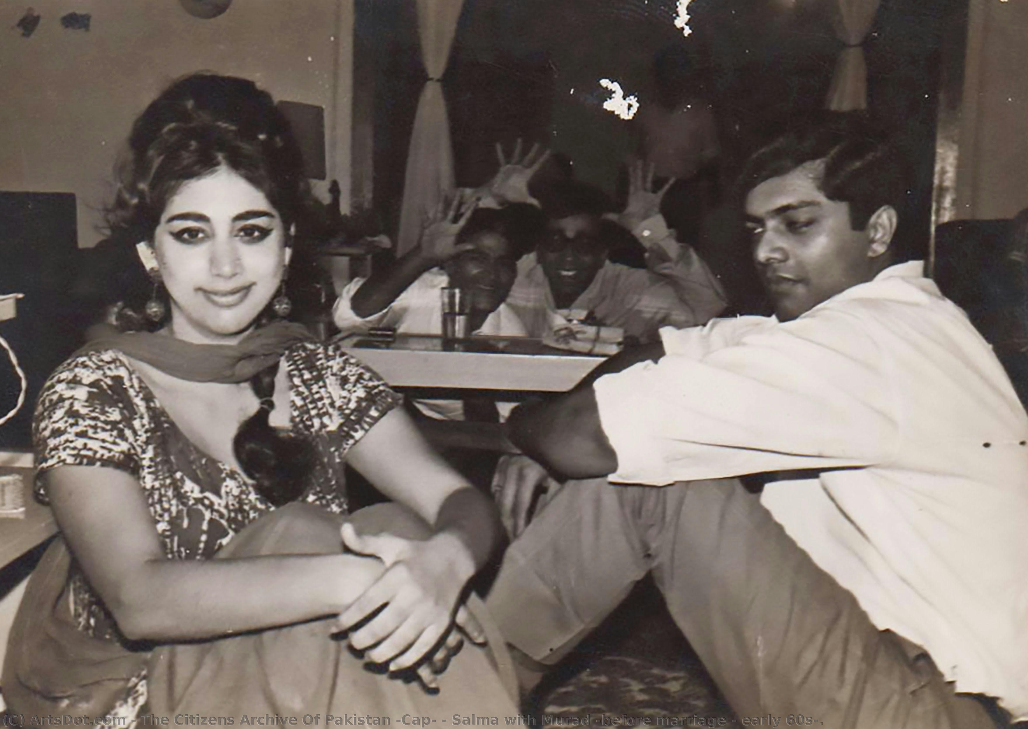 Salma With Murad (before Marriage – Early 60s). — The Citizens Archive Of Pakistan (cap)