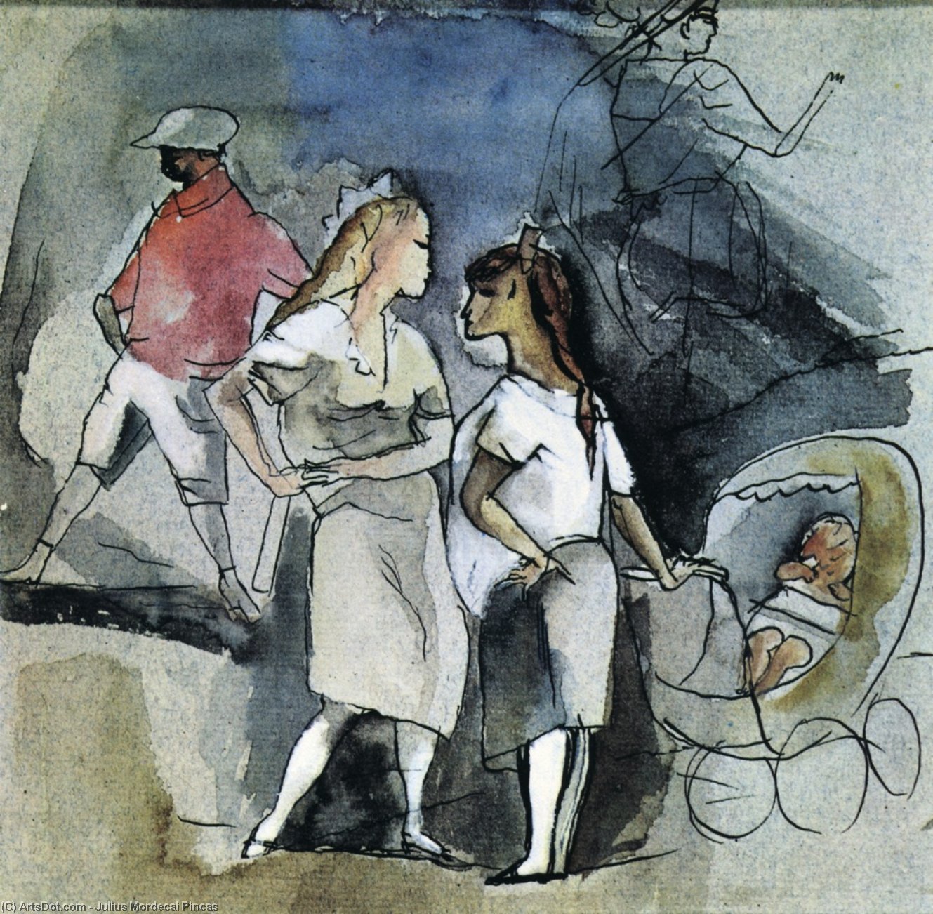 Men, Women And Children — Julius Mordecai Pincas