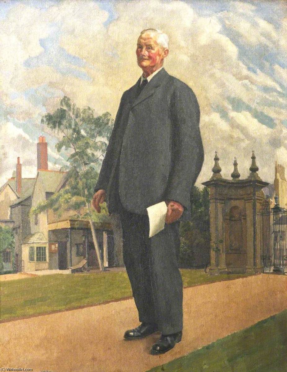Owen Gillam, Messenger At Trinity College (retired 1932) — Edward Irvine Halliday
