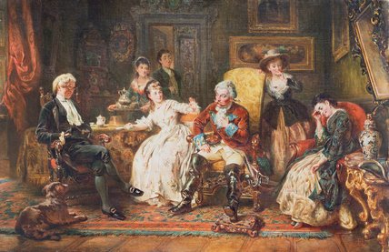 Baron Munchhausen Relating His Adventures — Robert Alexander Hillingford