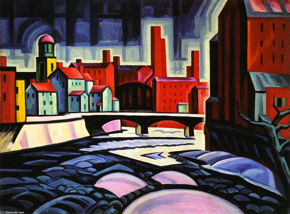 Expression Of A Silktown, New Jersey(paterson Centre) — Friedrich Julius Oskar Blümner
