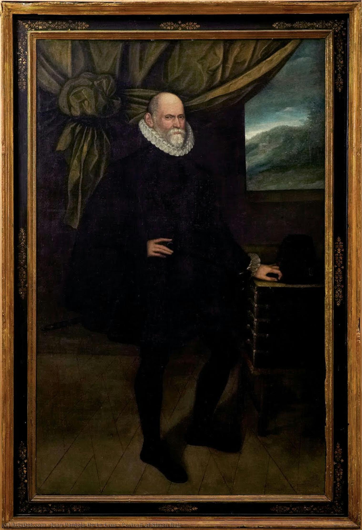 Portrait Of Simon Ruiz — Juan Pantoja De La Cruz