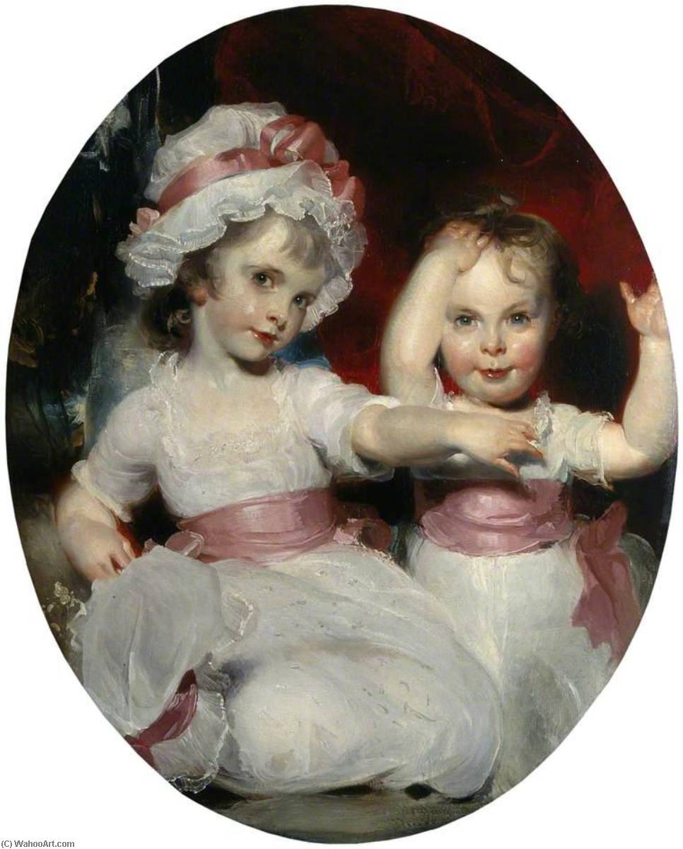 Emily And Harriet Lamb As Children — Sir Thomas Lawrence
