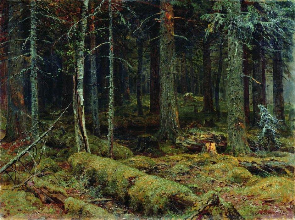 Dark Forest — Ivan Ivanovich Shishkin