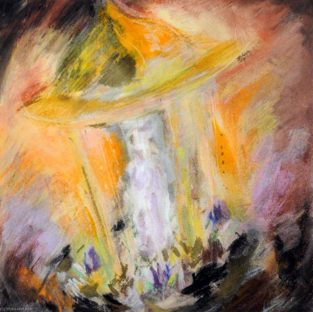 Fountain Lamp — Medina Ann Hammad