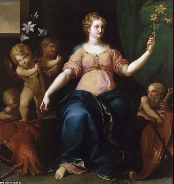 Allegory Of The Marriage Of Henri Iv And Marie De Médicis — Toussaint Dubreuil