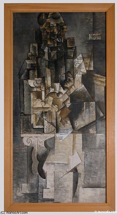 Homme A La Guitare — Pablo Picasso