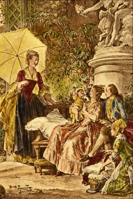 Delights Motherhood — Jean Michel Moreau (moreau Le Jeune)
