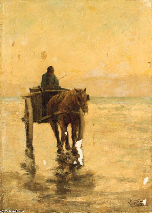 The Oyster Gatherer — Evert Pieters