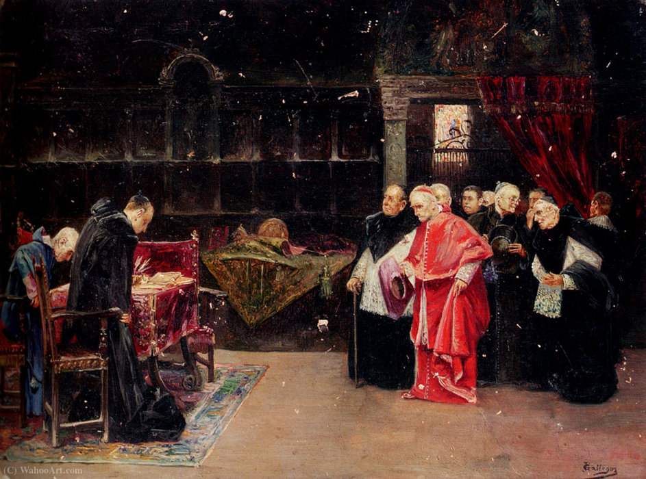 An Important Visitor — Jose Gallegos Y Arnosa