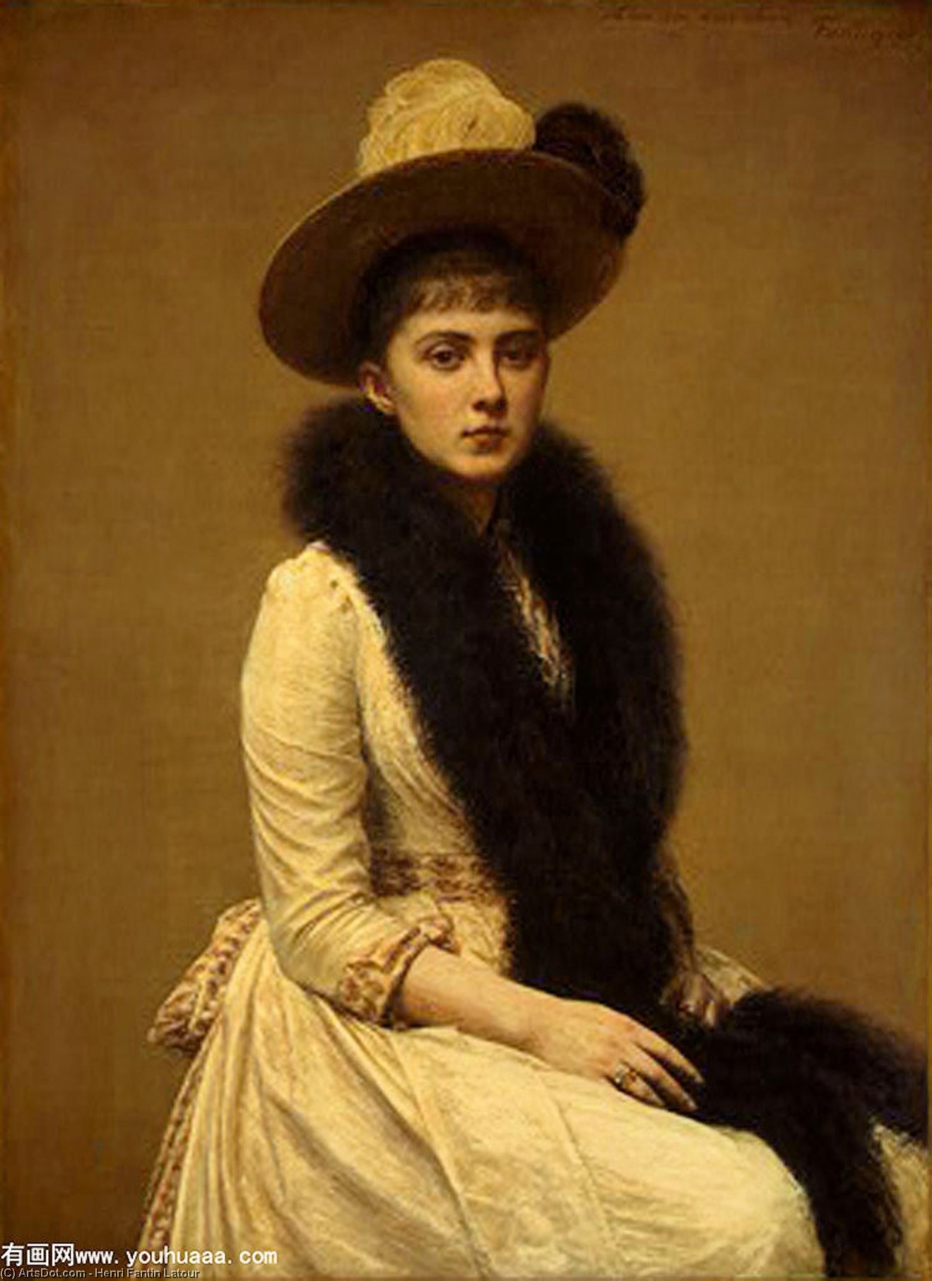 Portrait Of Sonia — Анри Фантен-латур