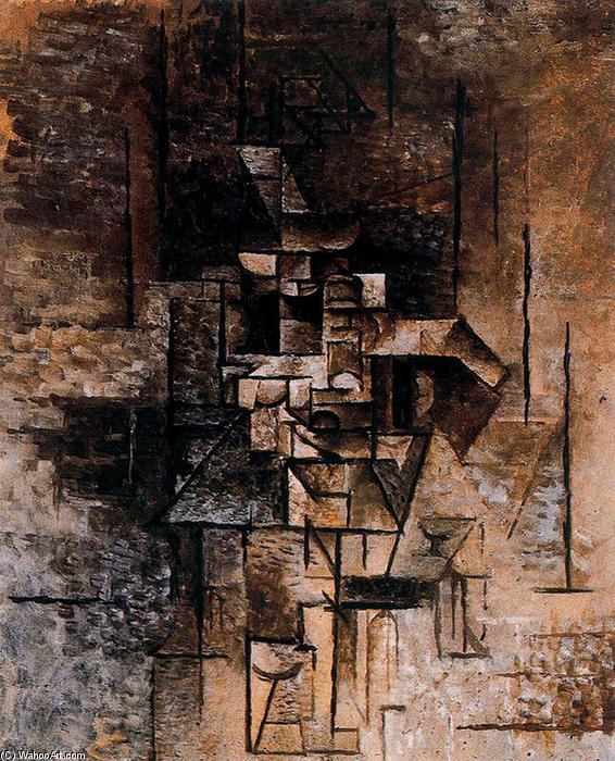 Woman With Guitar — Pablo Picasso