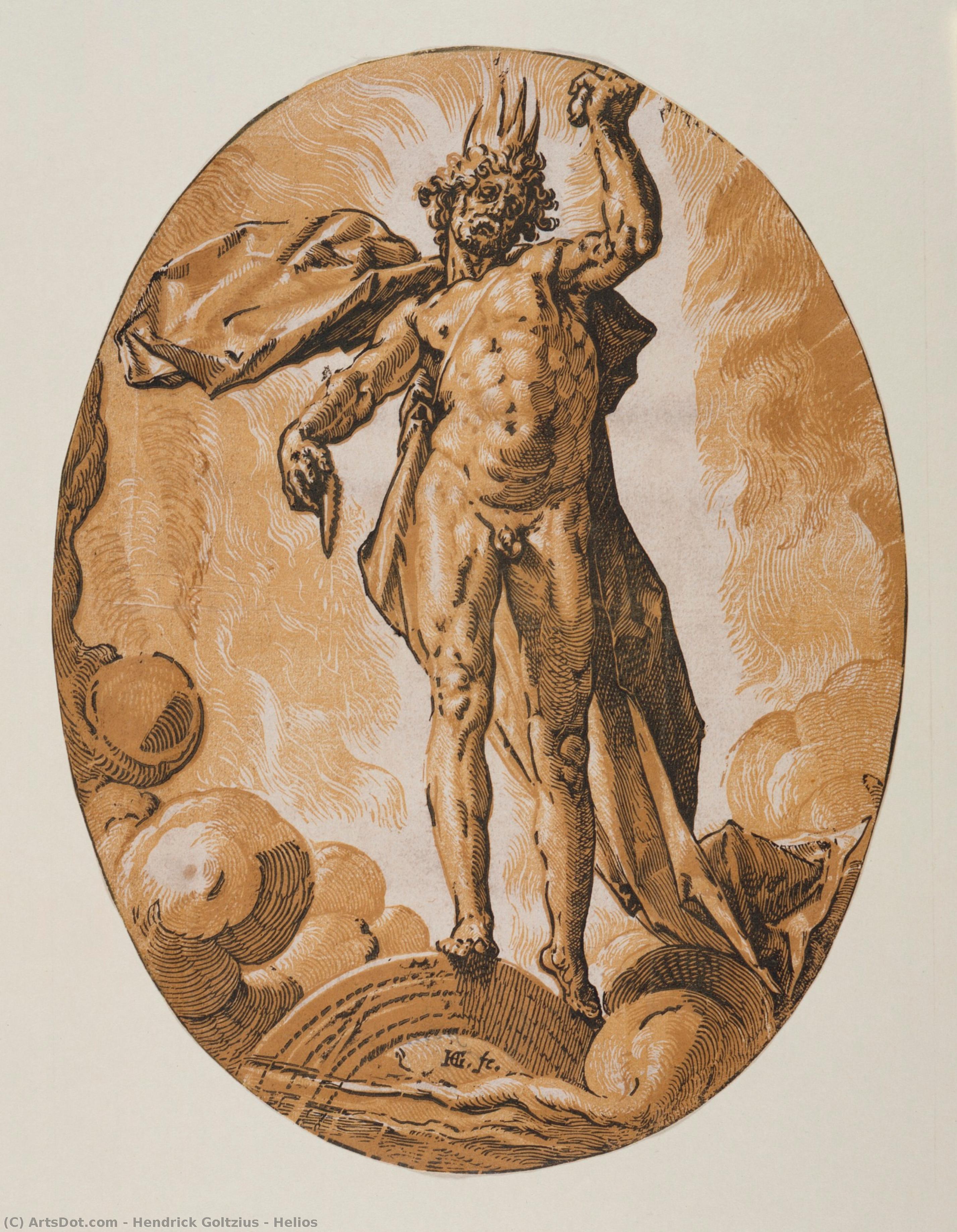 Helios — Гендрик Голтциус