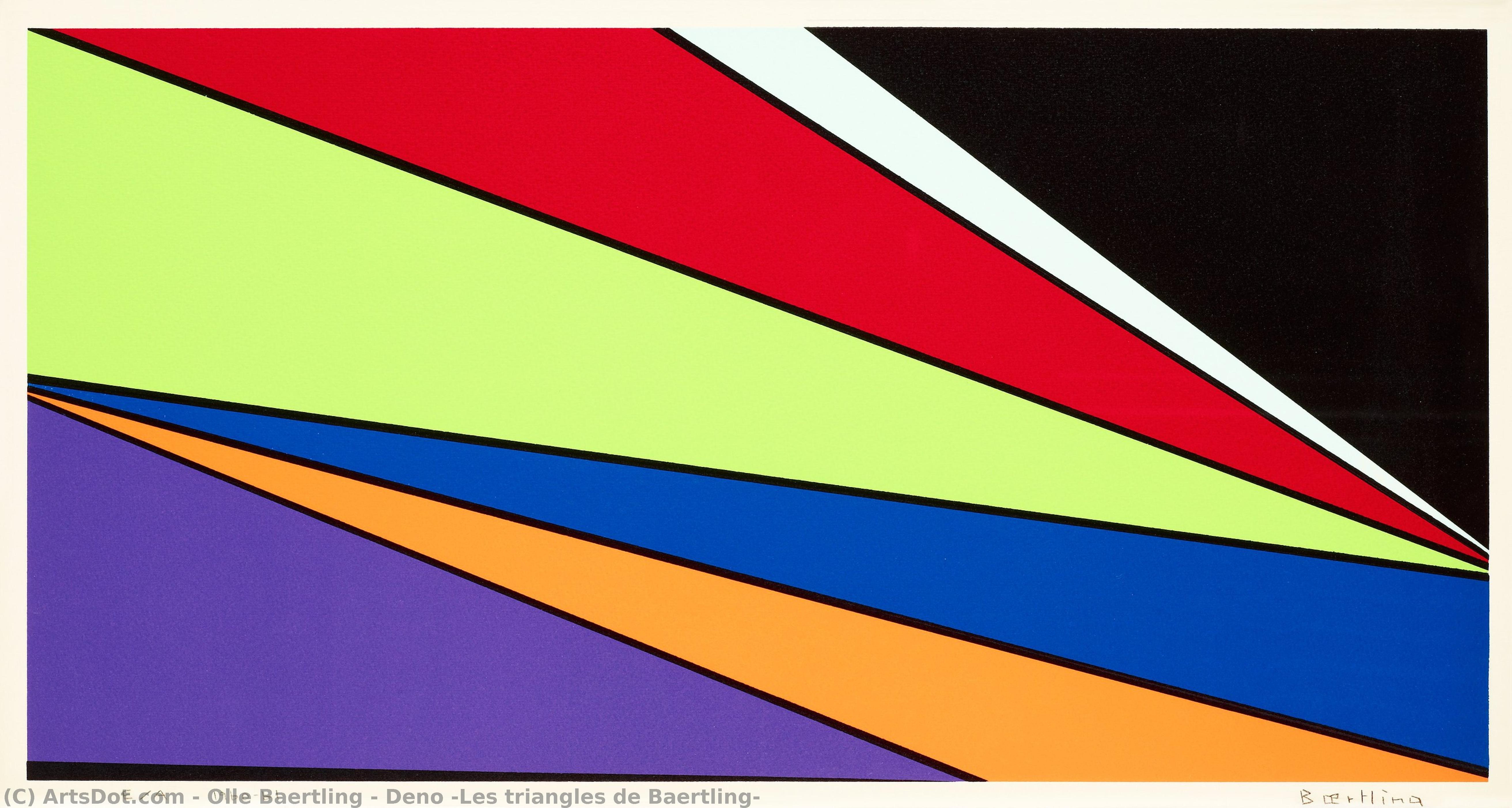Deno (les Triangles De Baertling) — Olle Baertling